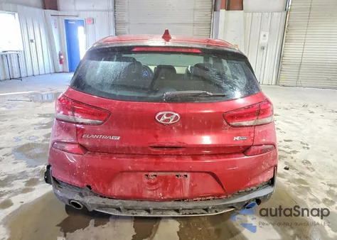 2019 Hyundai Elantra Gt N Line z USA, uszkodzony, nr VIN KMHH55LC0KU117995